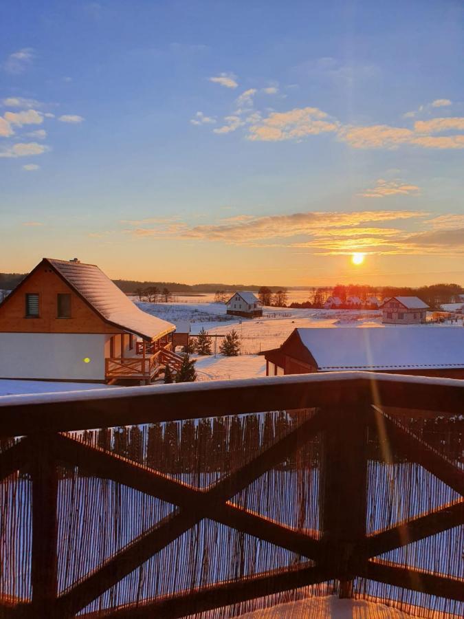 Mazurska Osada Nad Jeziorem Orzysz Skomack Wielki Esterno foto